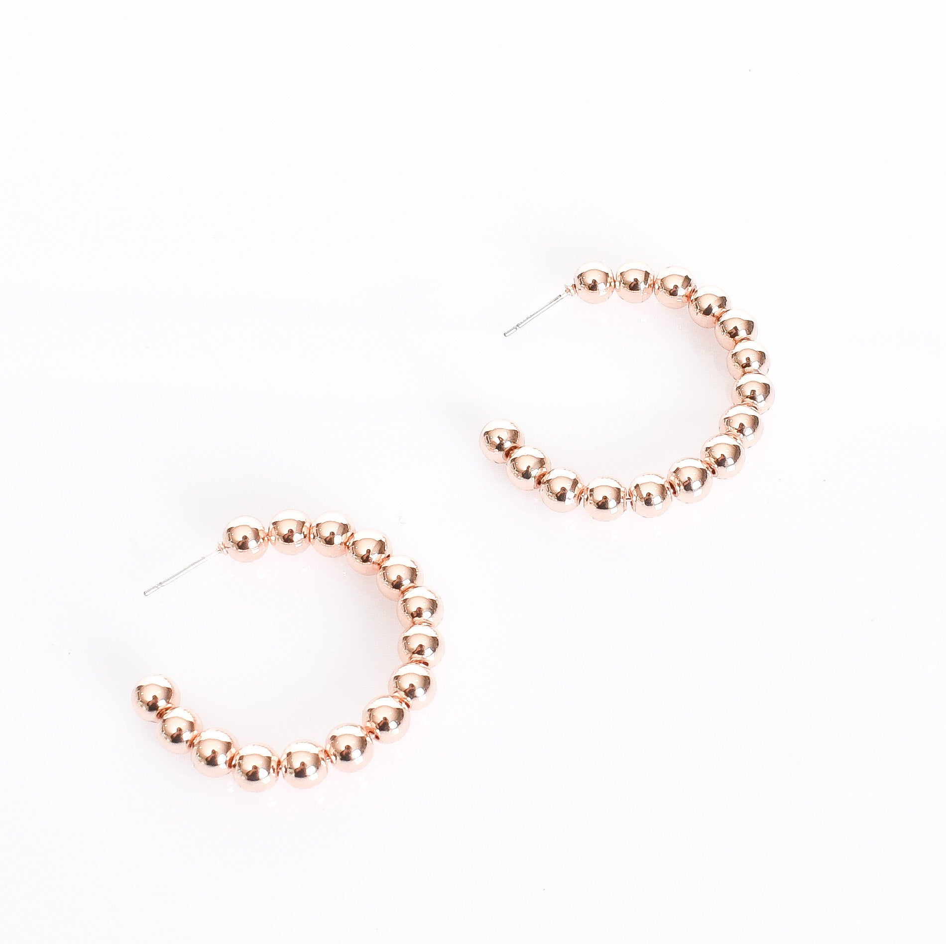 Ball hoop online earrings gold