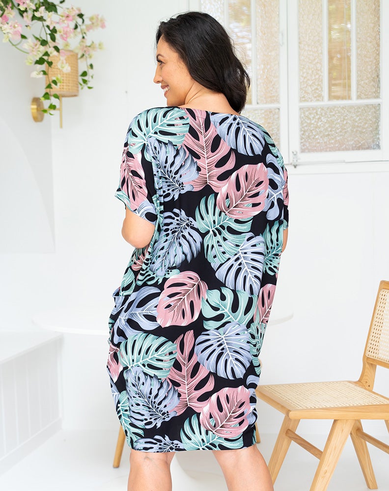 Tropical t shirt store dress