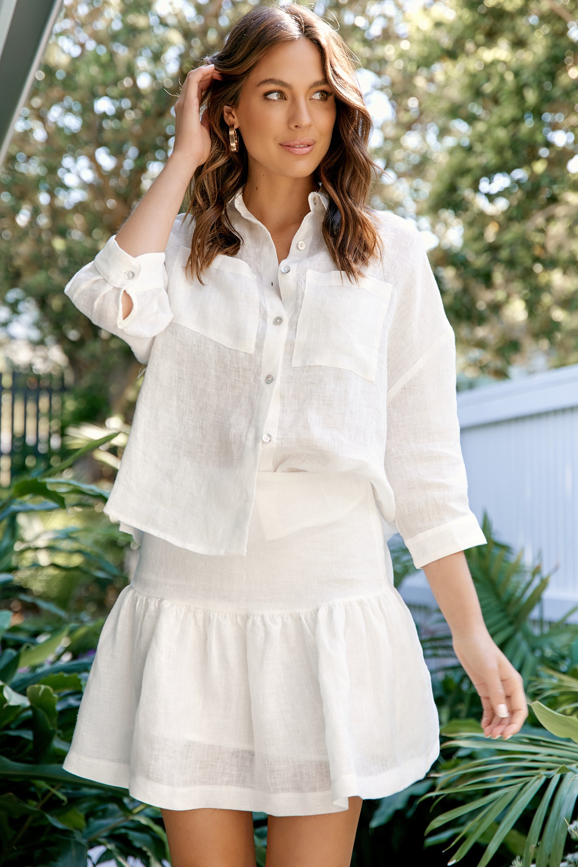 White linen 2025 skirt australia